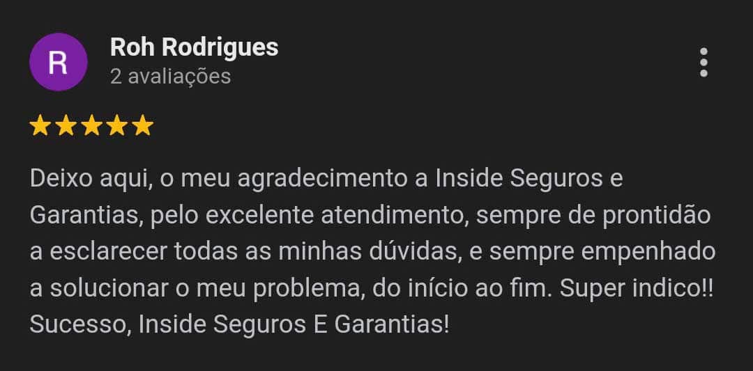 depoimento cliente inside corretora de seguros